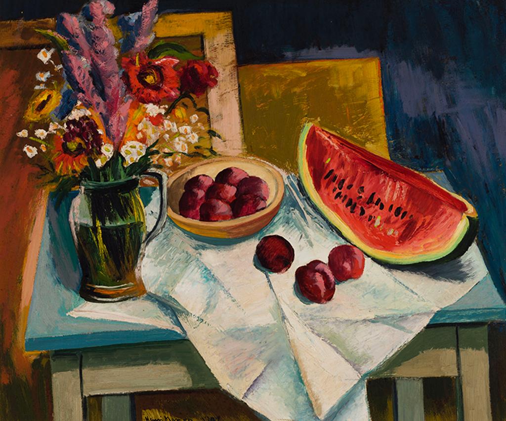 Henri Leopold Masson (1907-1996) - Still Life with Melon