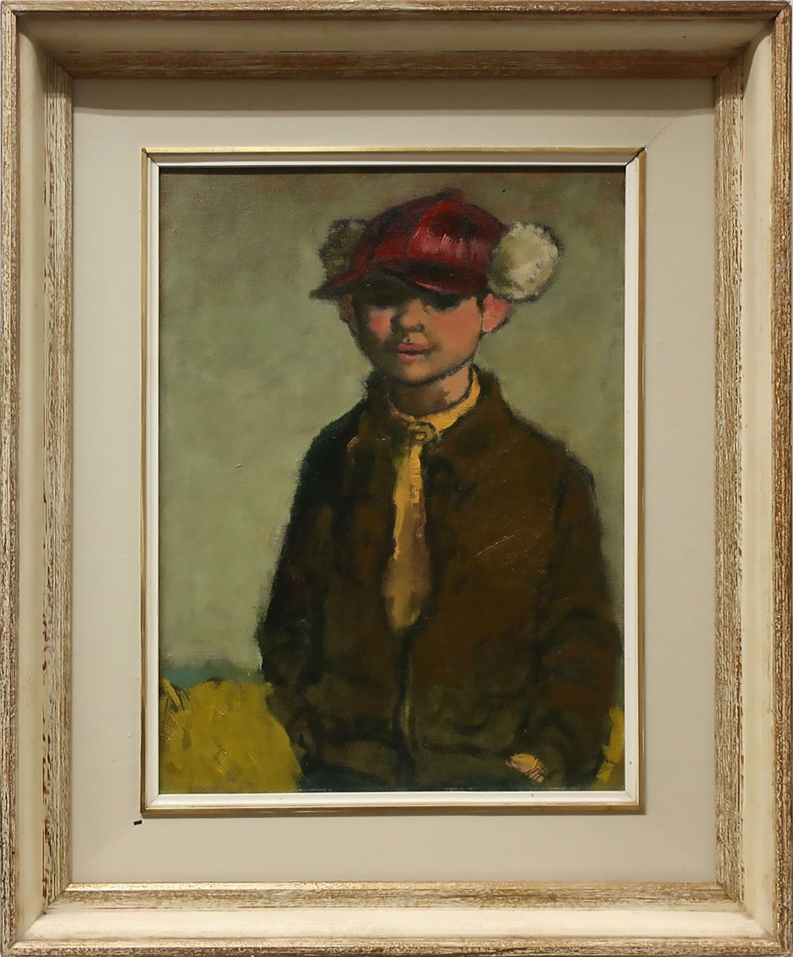 William Arthur Winter (1909-1996) - Untitled (Boy With Red Cap)