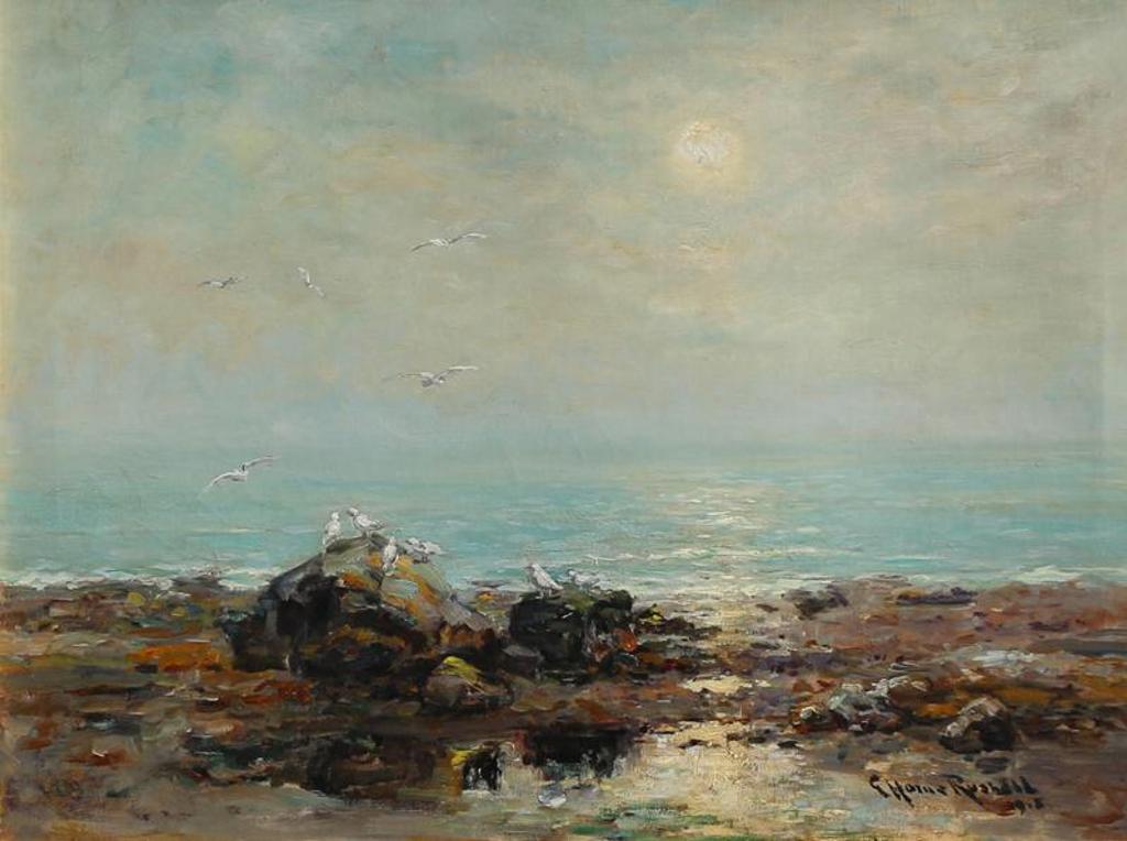 George Horne Russell (1861-1933) - Serene Seashore; 1918