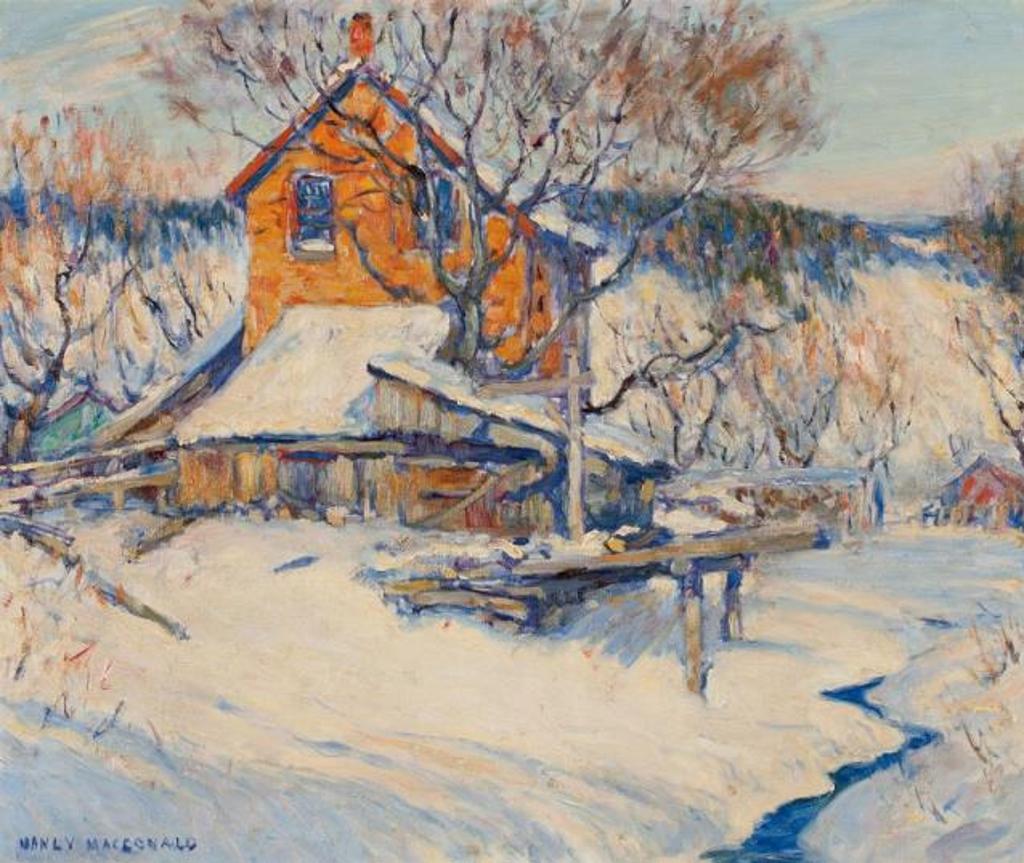 Manly Edward MacDonald (1889-1971) - The Red Mill, Winter