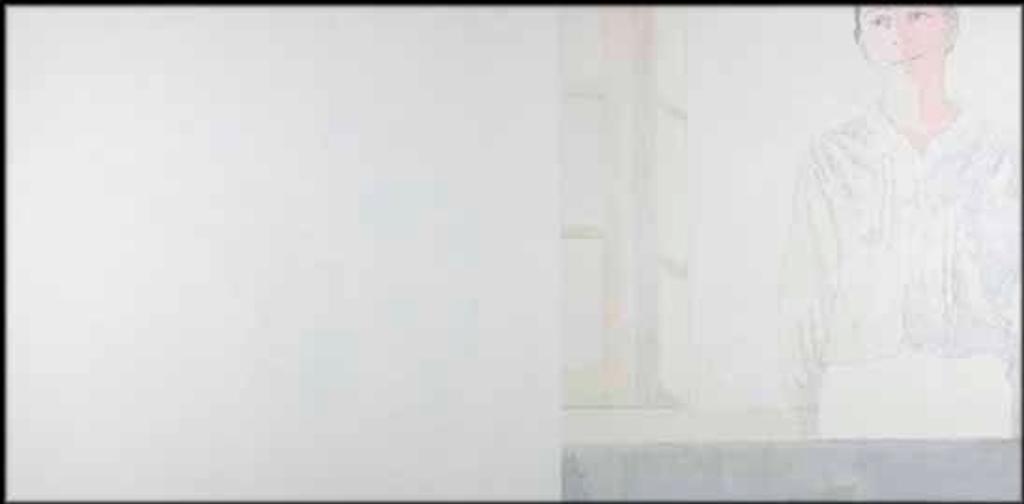 Claude Alphonse Simard (1956-2014) - La muse et la toile blanche