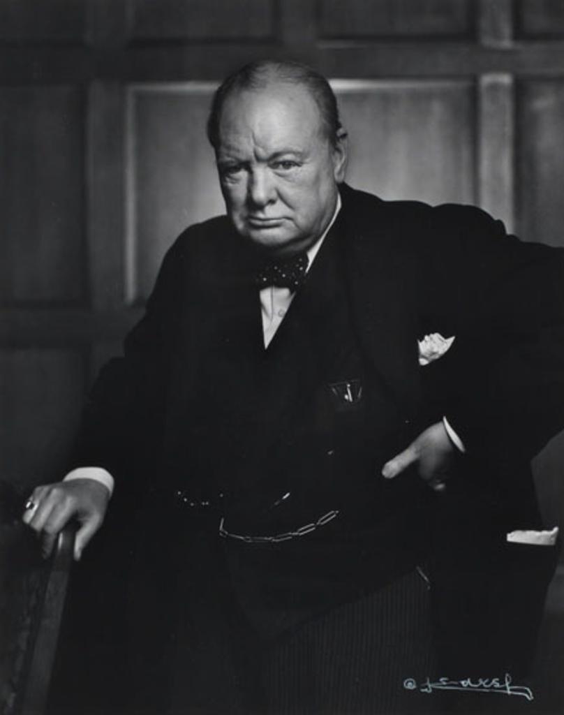 Yousuf Karsh (1908-2002) - Sir Winston Churchill