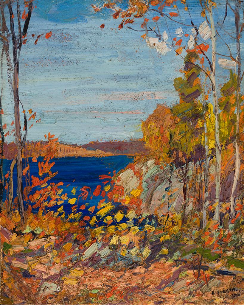 Arthur Lismer (1885-1969) - Bedford Basin, N.S., Looking toward Dartmouth Shore