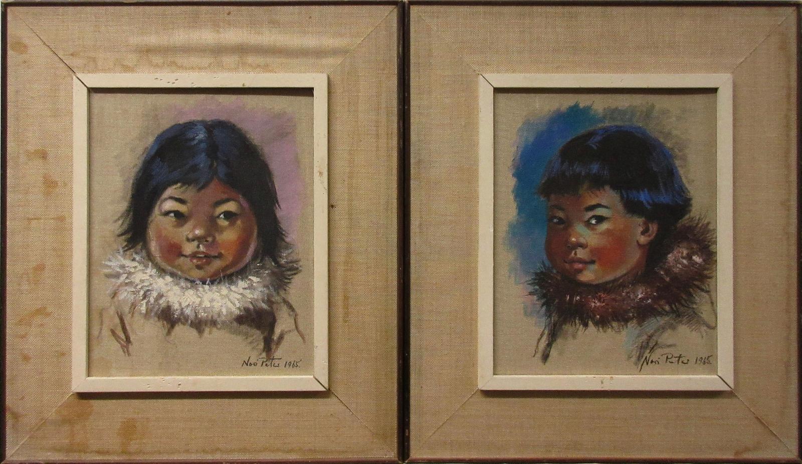 Nori Peter (1935-2009) - Inuit Children