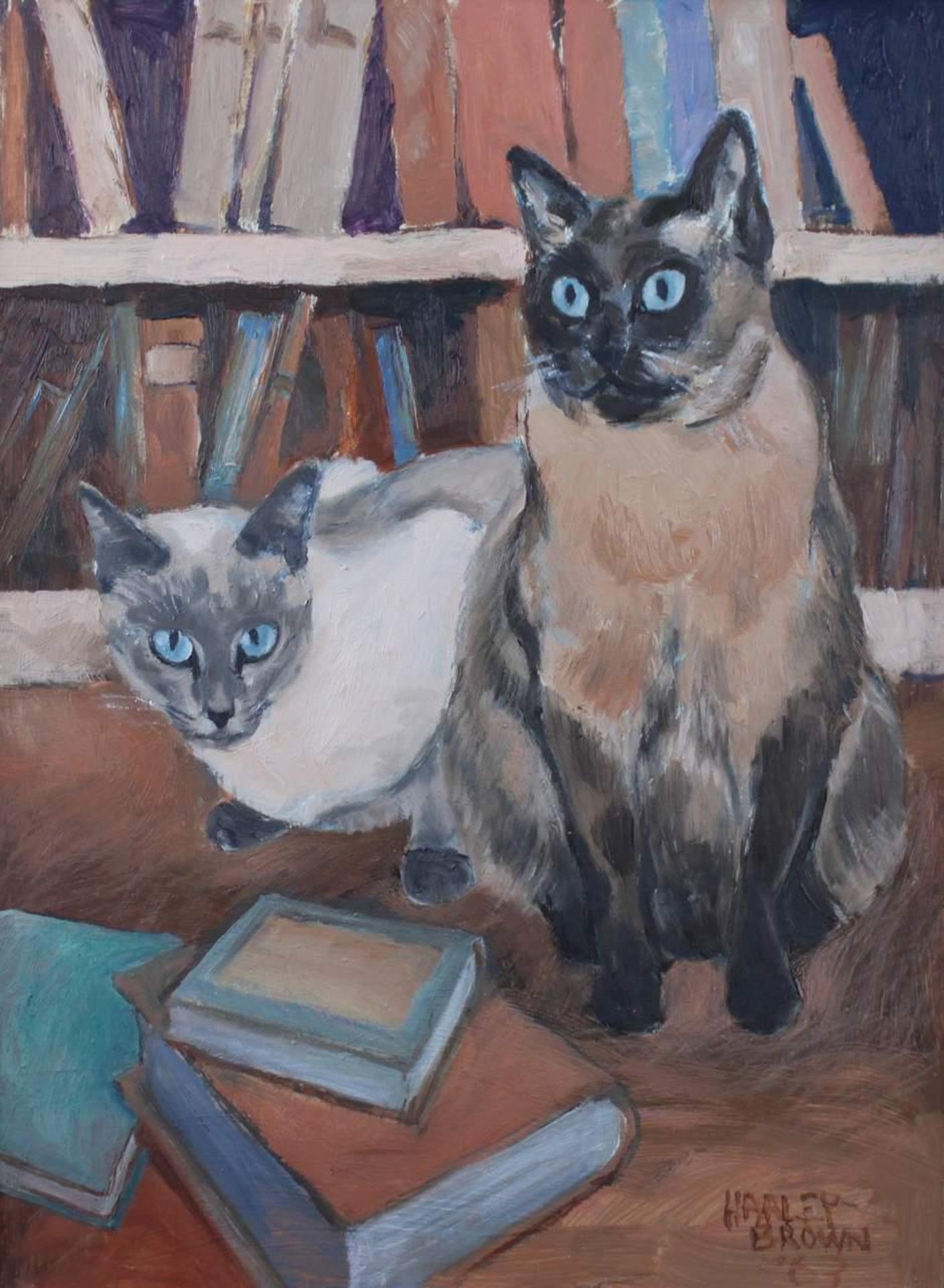 Harley W. Brown (1939) - Two Cats