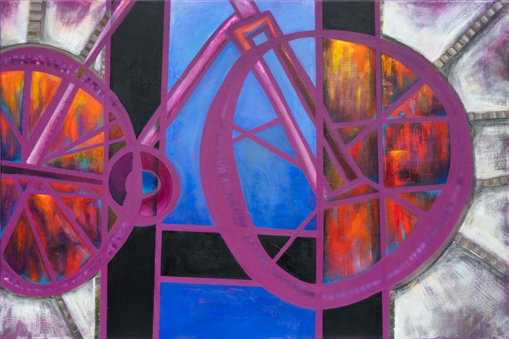 Melody Armstrong (1965) - Bicycle Abstract #1