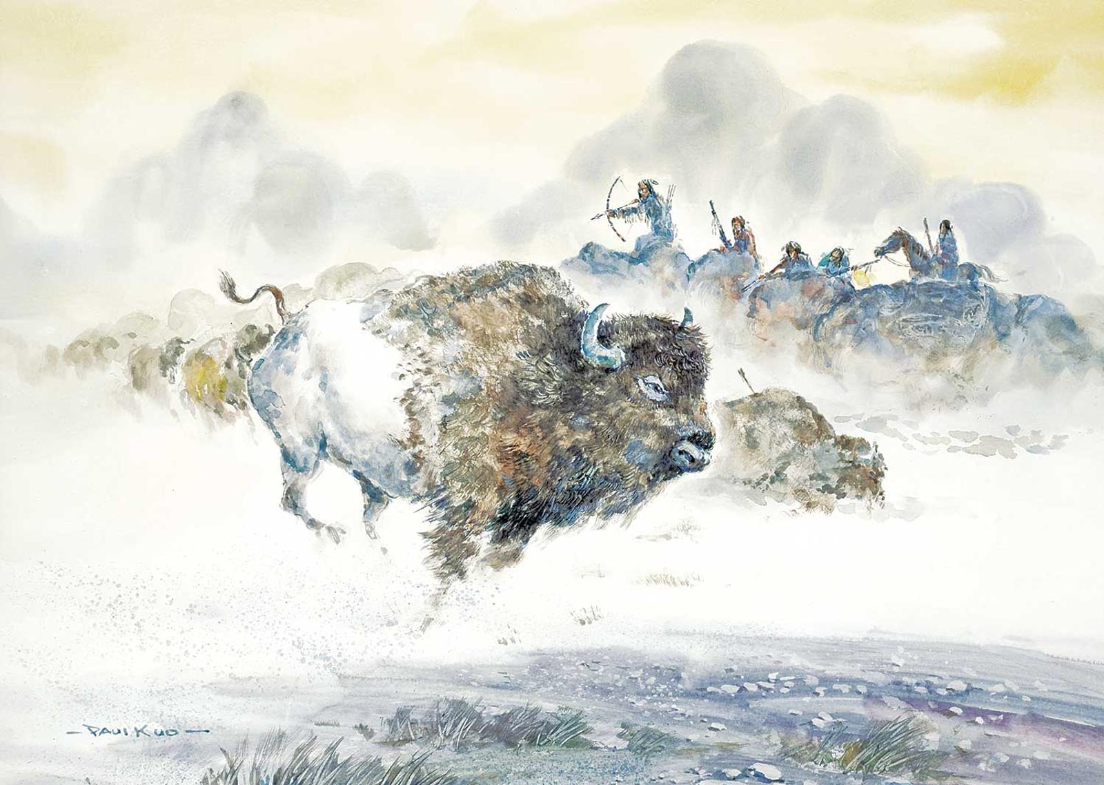 Paul Kuo - Untitled - The Buffalo Hunt