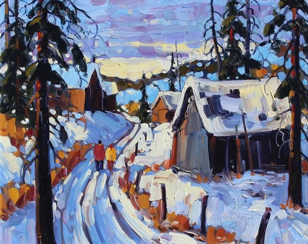 Rod Charlesworth (1955) - Winter Near Lumby