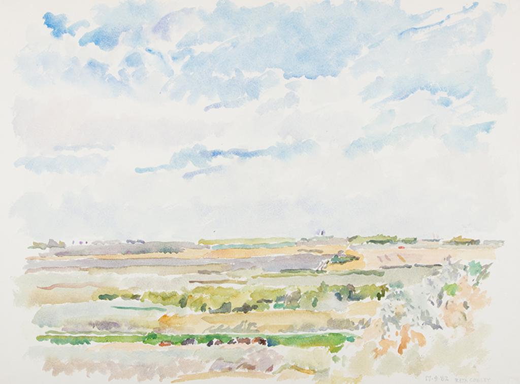 Reta Madeline Cowley (1910-2004) - From a Hill South-East of Warman