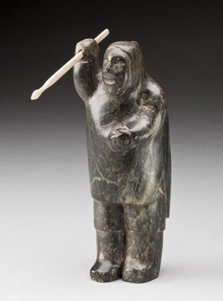 George Tatanniq (1910-1991) - Hunter with a spear, ca. 1962-64