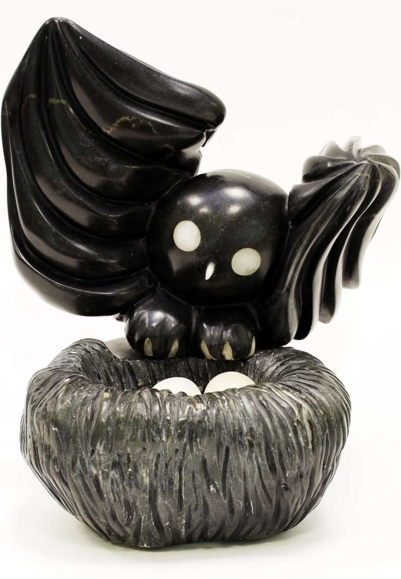 Eunicey Shytoo Muckpah (1956) - Owl Guarding Its Nest; 1994