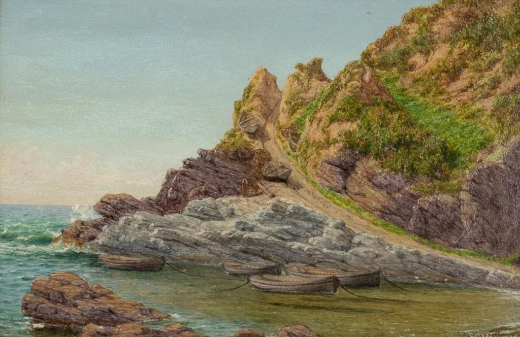 John Mulcaster Carrick (1833-1896) - Prussia Cove - Cornwall