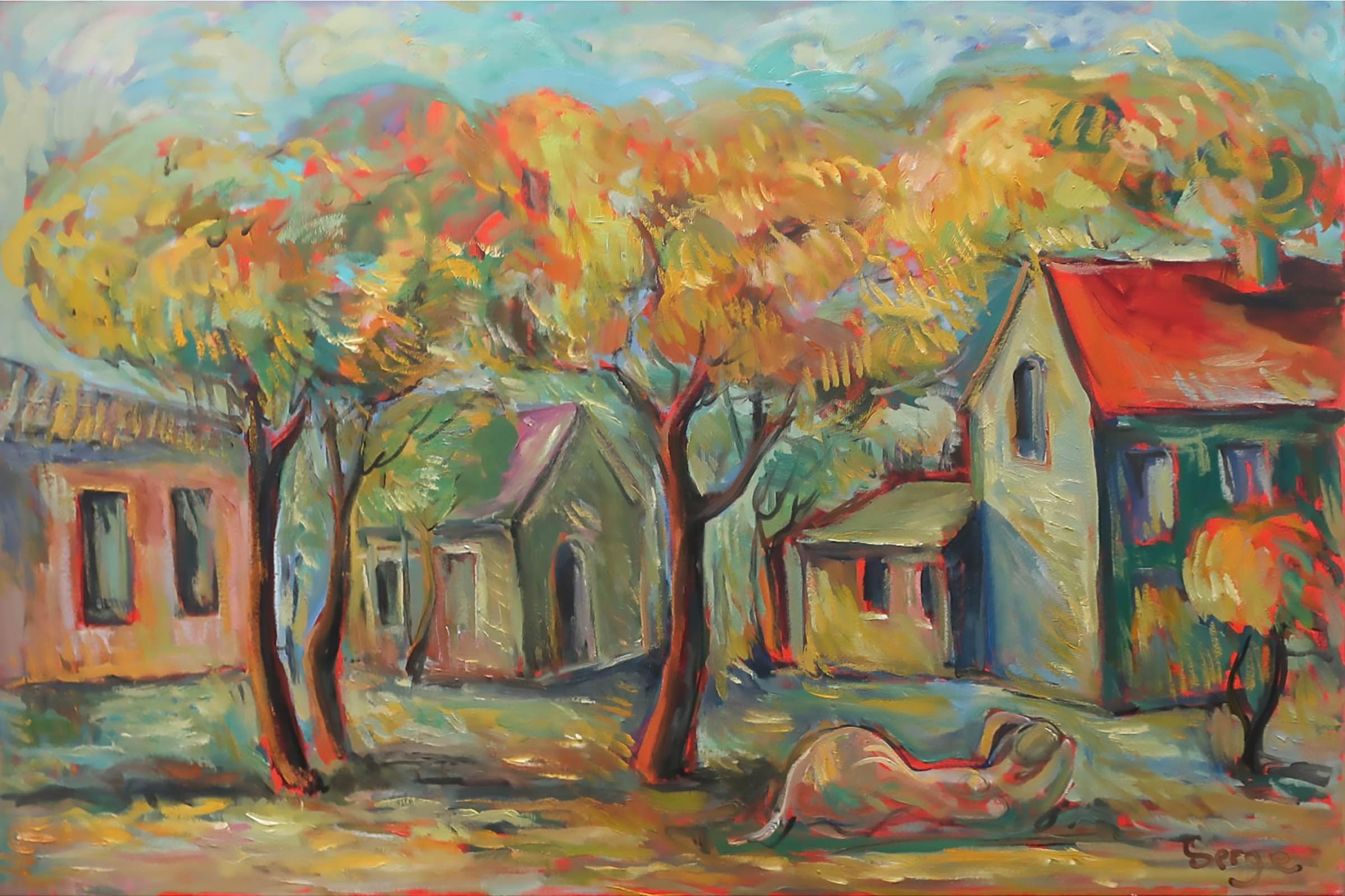 Serge Deherian (1955) - Summer Morning, Stouffville R.