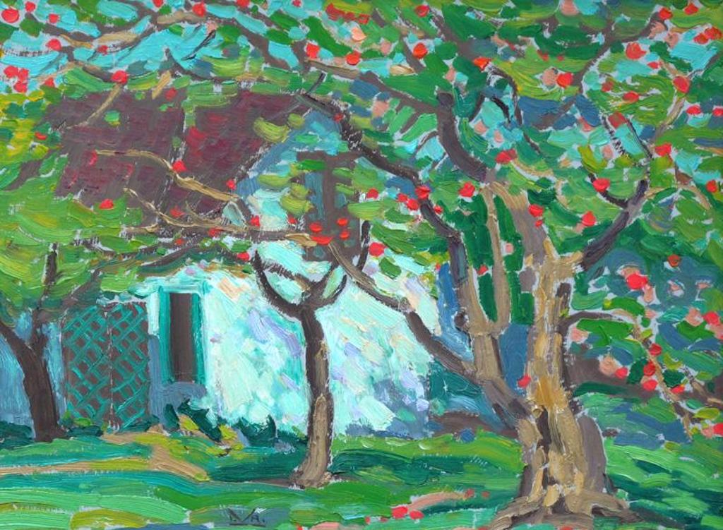Illingworth Holey (Buck) Kerr (1905-1989) - Apple Trees, Antigonish, Nb; Ca 1967