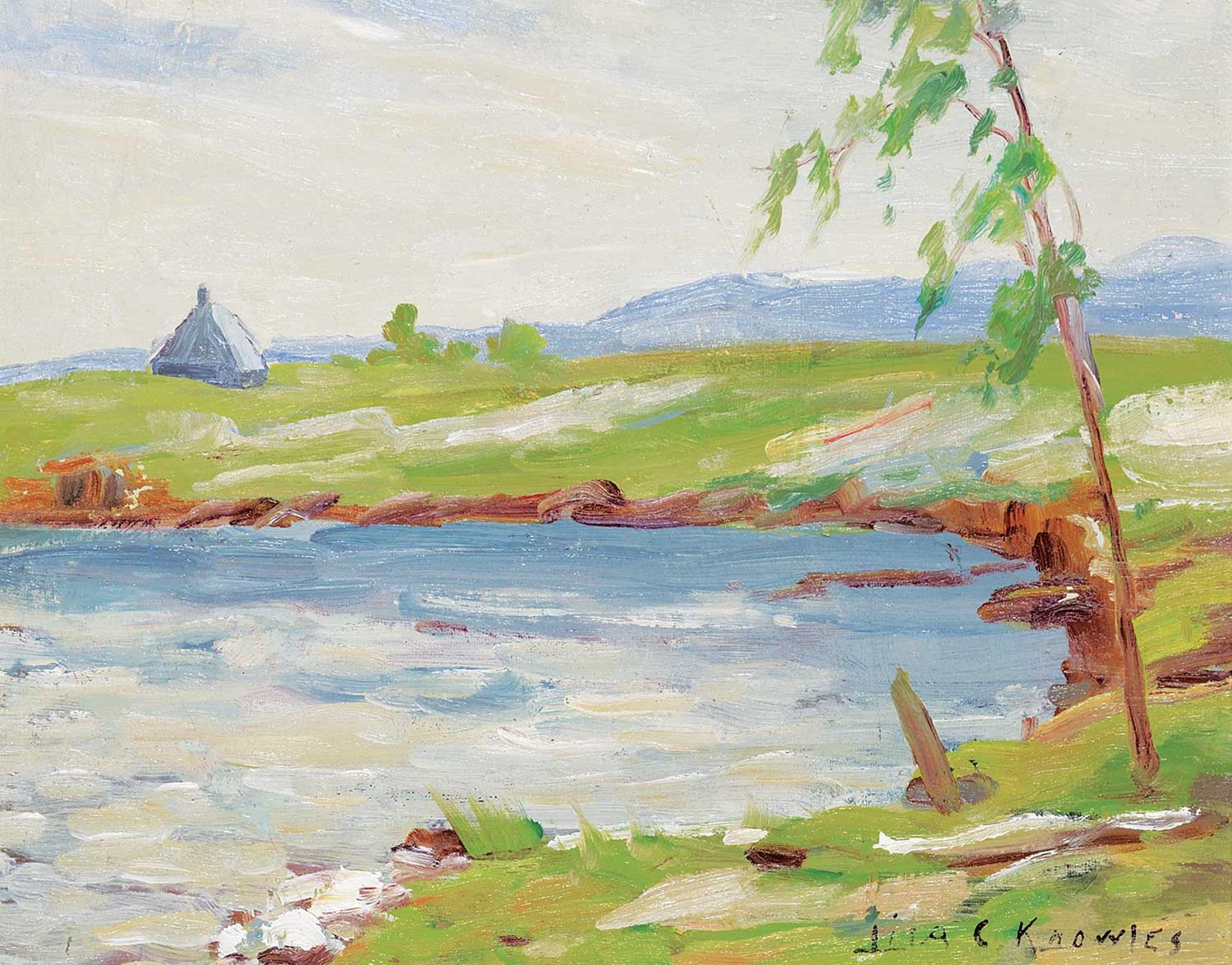 Lila Caroline Mcgillivray Knowles (1886-1967) - A Country Pond