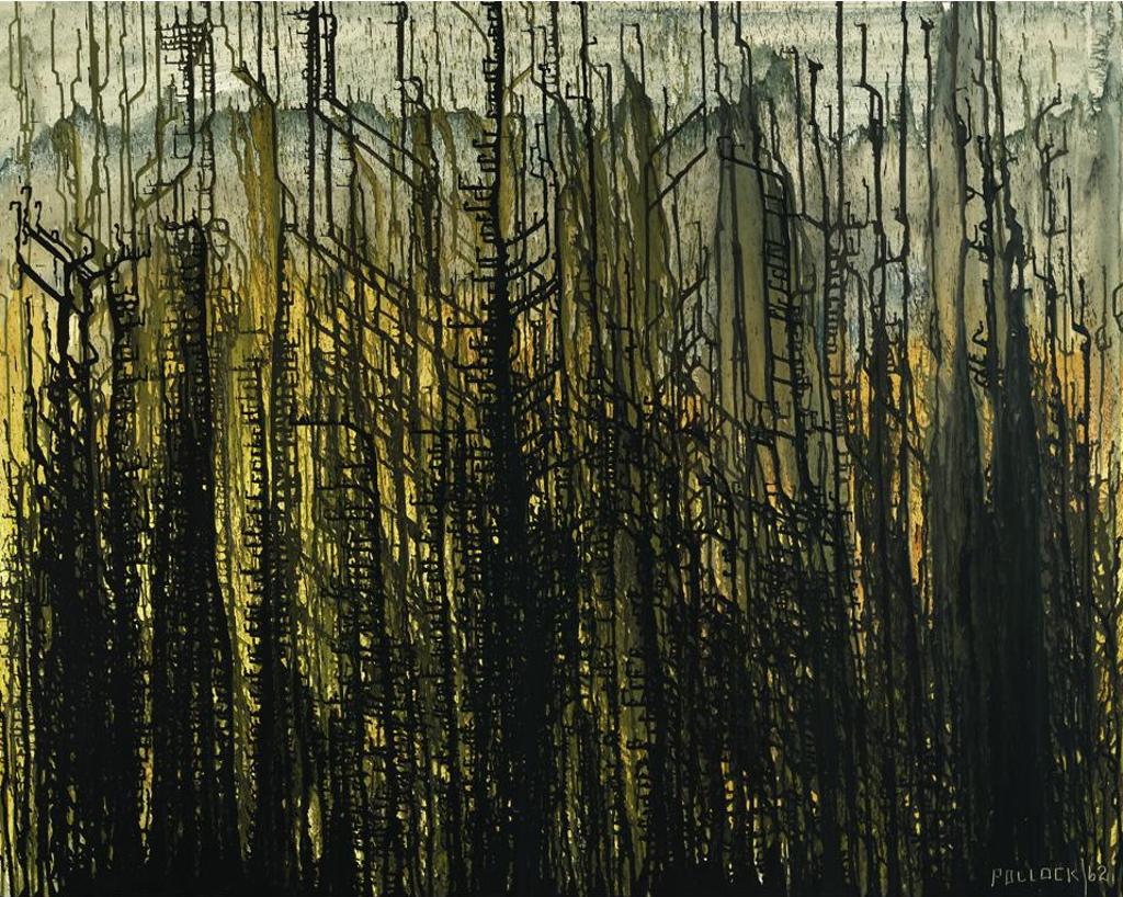 Jack Henry Pollock (1930-1992) - Abstract Landscape