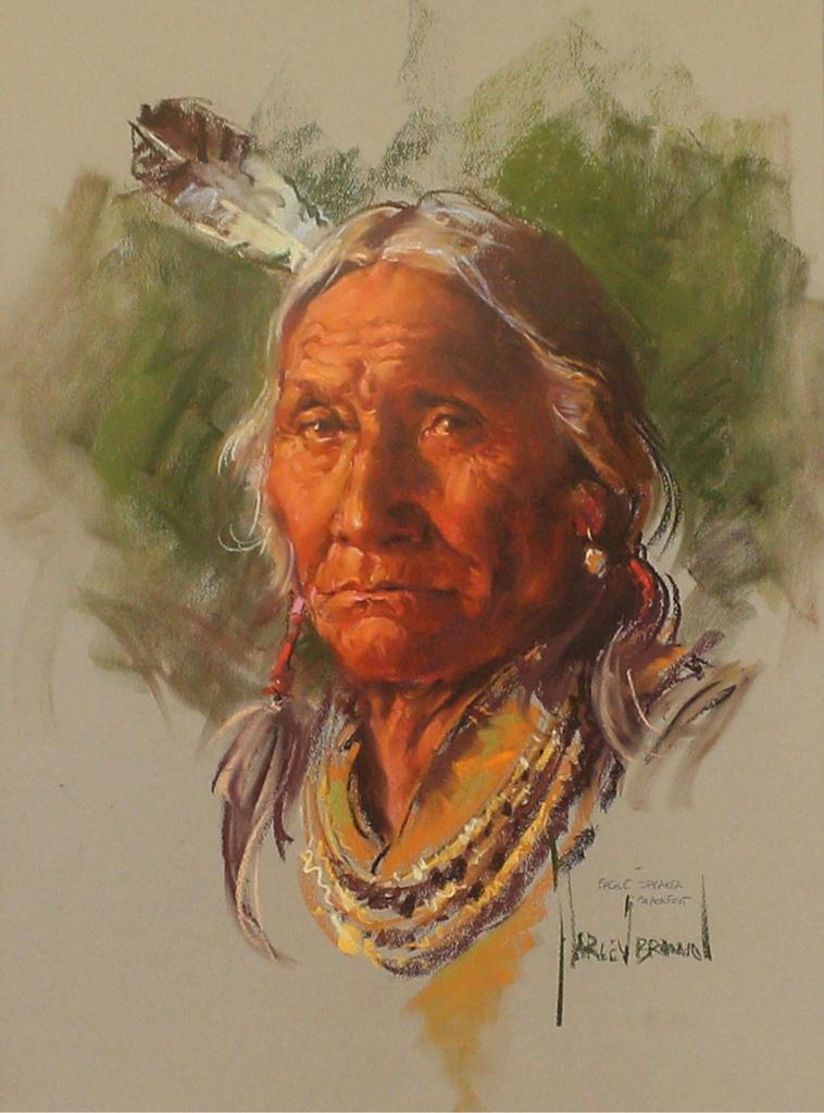 Harley W. Brown (1939) - Eagle Speaker, Blackfoot