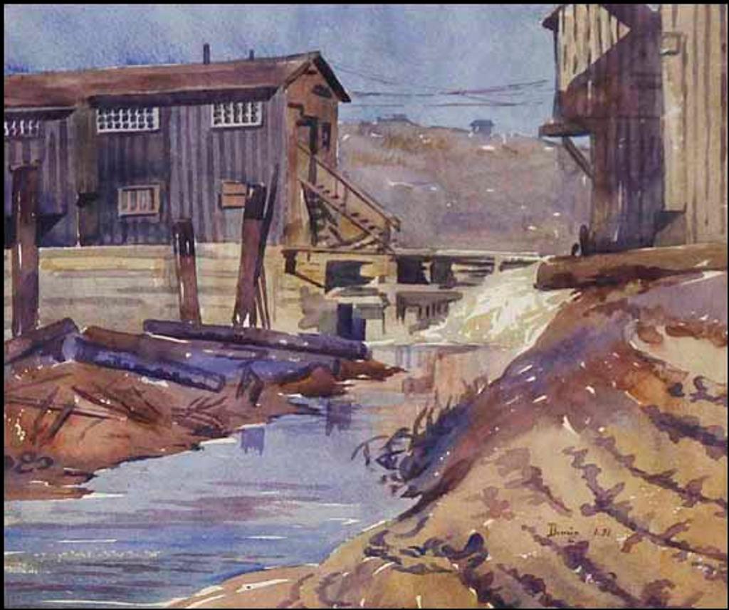 Zoe Mary H. Dunning (1877-1962) - Eau Claire Spillway (00749/2013-0091)