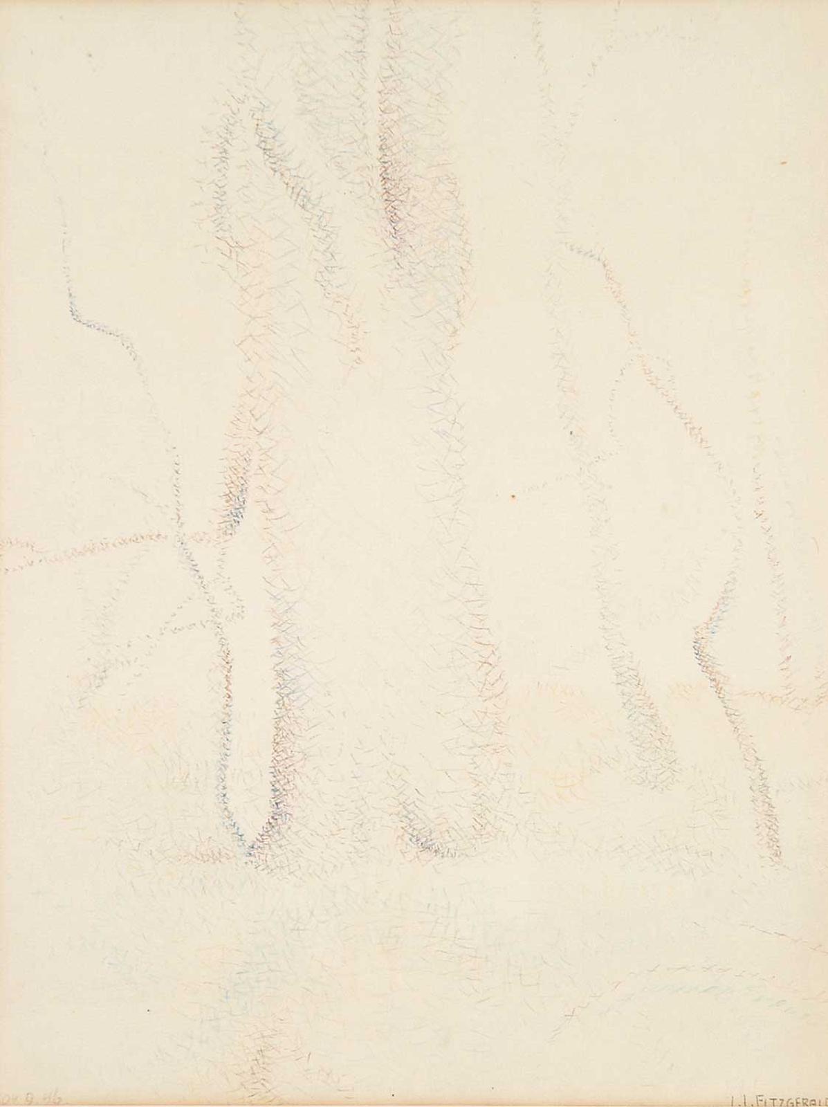 Lionel Lemoine FitzGerald (1890-1956) - Untitled - Abstract Trees