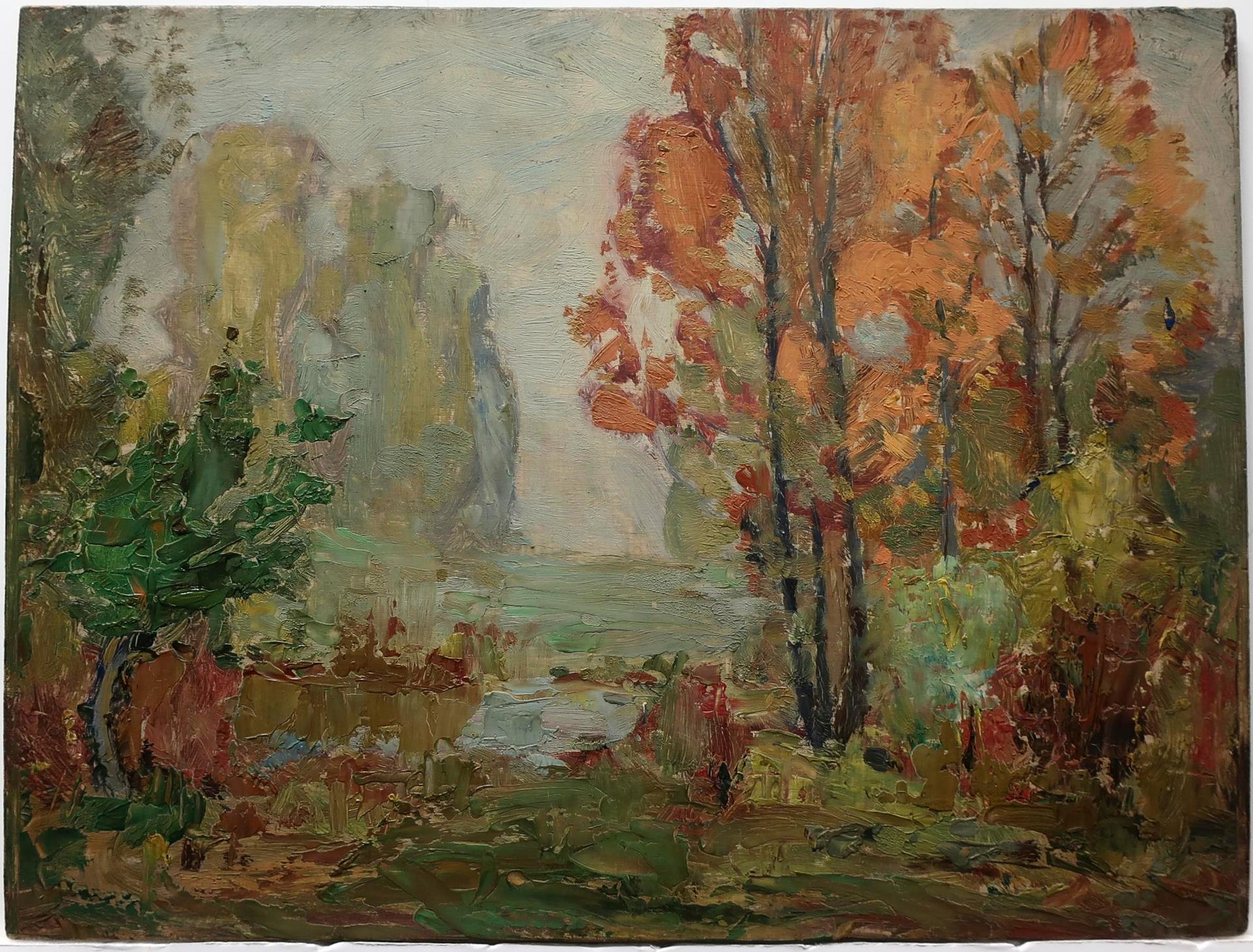 George Henry Griffin (1898-1974) - Untitled (Fall Landscape)