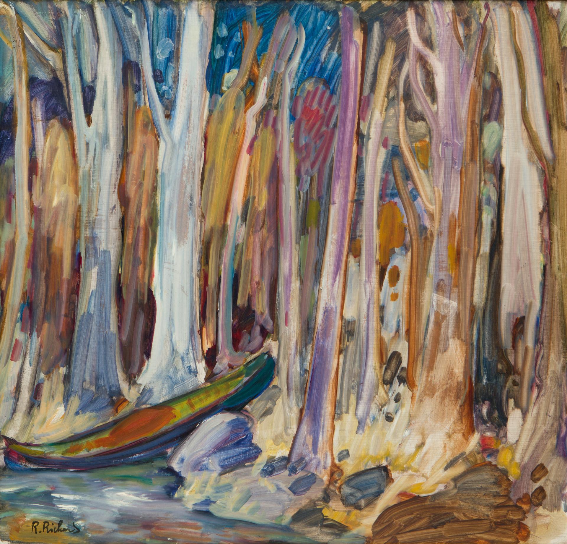 René Jean Richard (1895-1982) - Forêt du nord