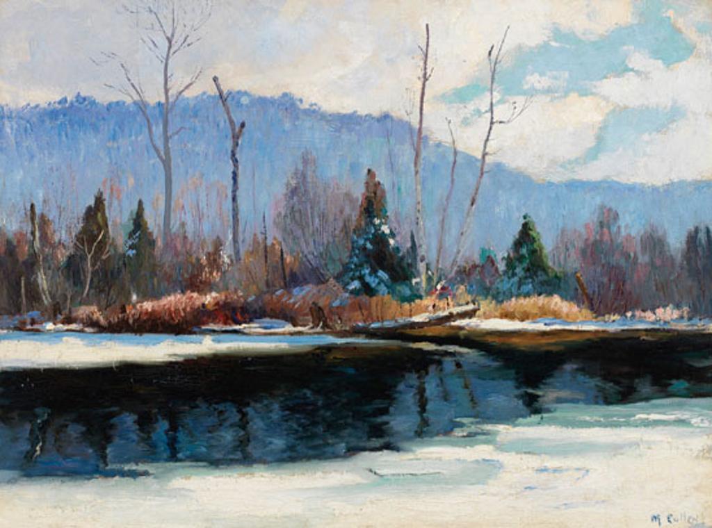 Maurice Galbraith Cullen (1866-1934) - First Snow, Caché River