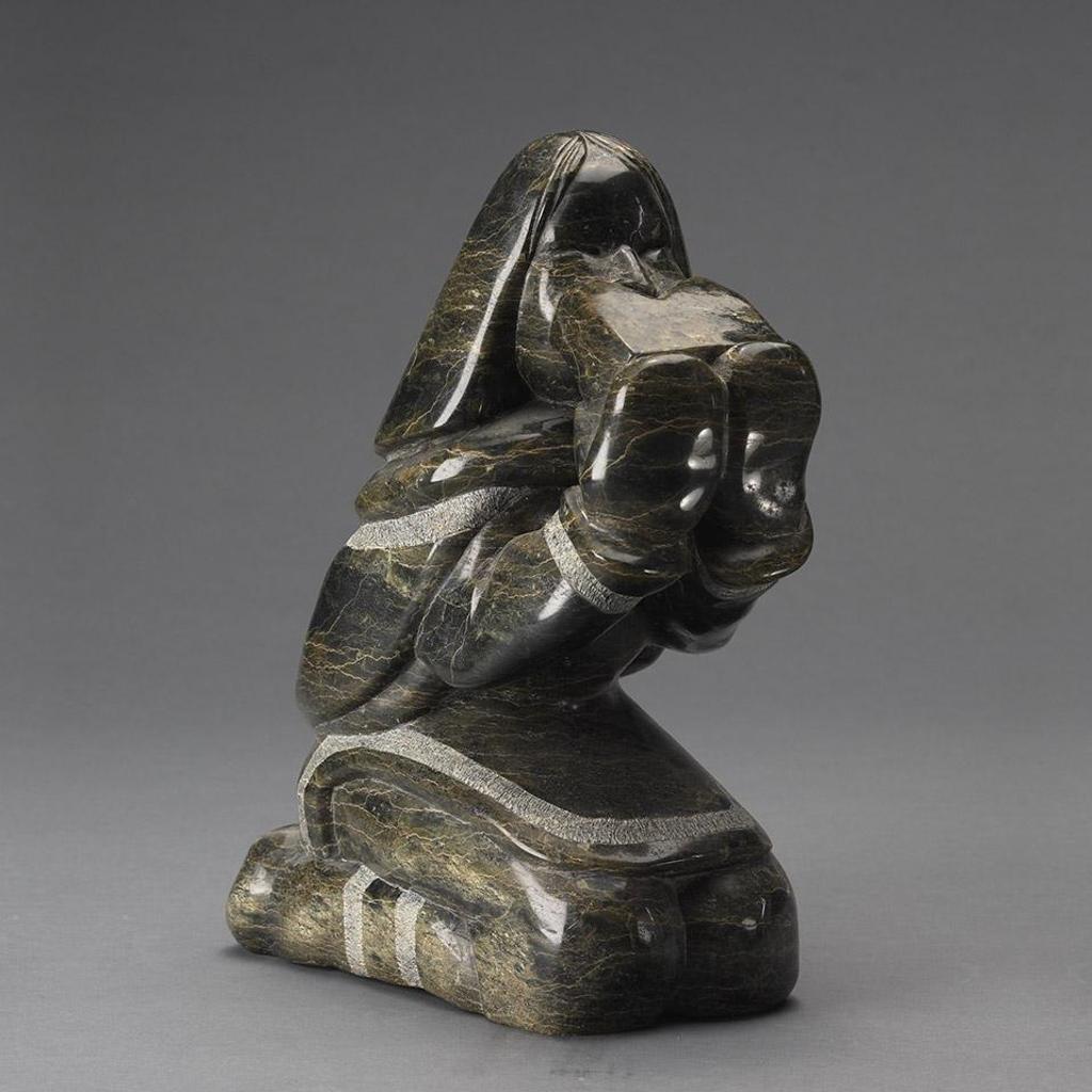 Kiawak (Kiugak) Ashoona (1933-2014) - Kneeling Woman