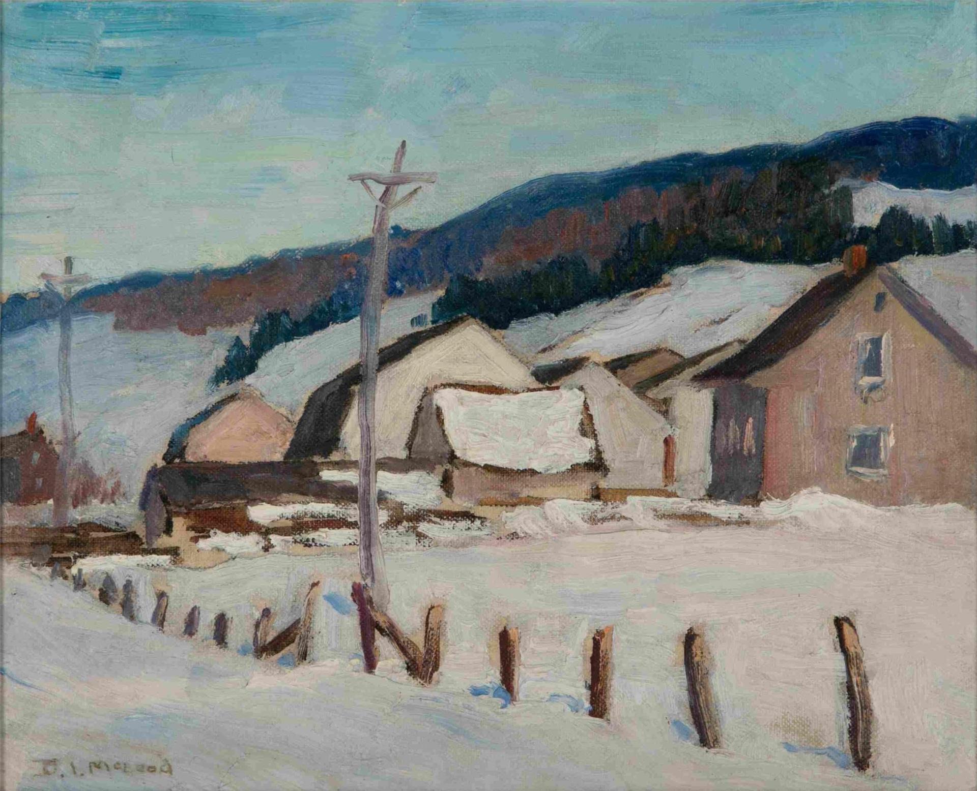 Donald Ivan Mcleod (1886-1967) - St. Surian, P.Q. Near Rimouski (1939)