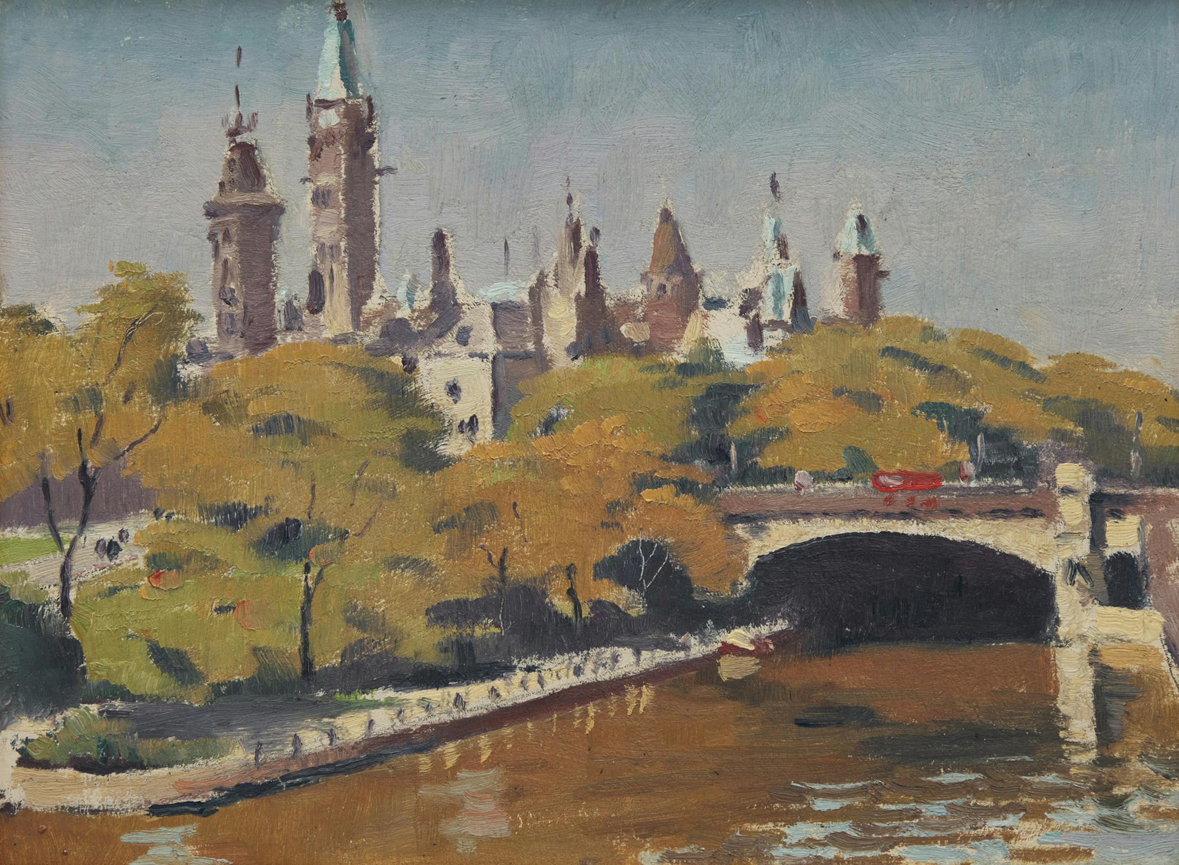 Robert Wakeham Pilot (1898-1967) - The House of Commons, Ottawa (Royal Presentation Picture)