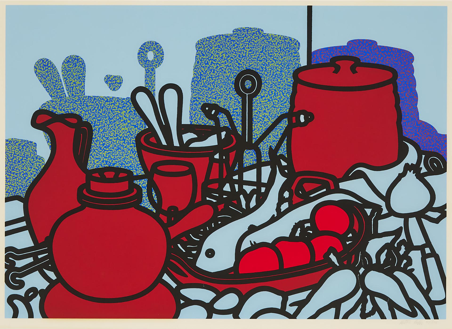 Patrick Caulfield (1936-2005) - Glazed Earthenware, 1976 [cristea, 51]