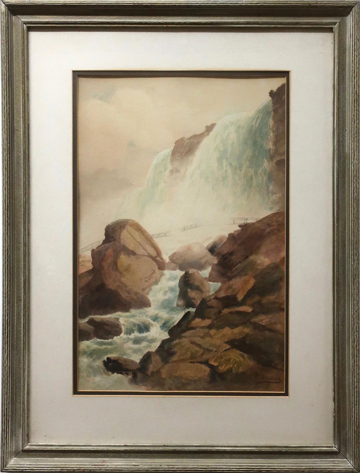 Thomas Harrison (T.H.) Wilkinson (1847-1929) - Waterfalls