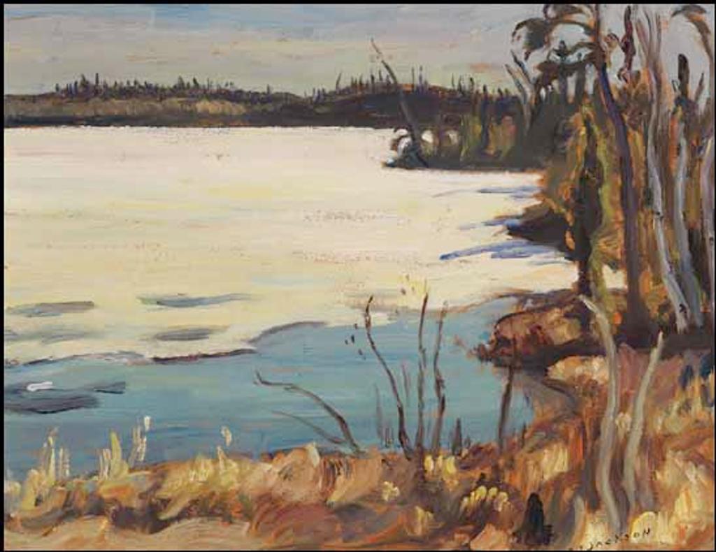 Alexander Young (A. Y.) Jackson (1882-1974) - Spring at Snib Lake