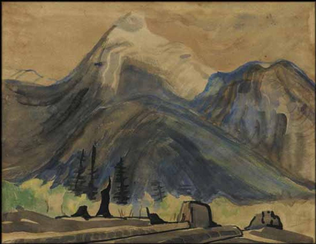 Emily Carr (1871-1945) - Mountain Peak, Cheekye