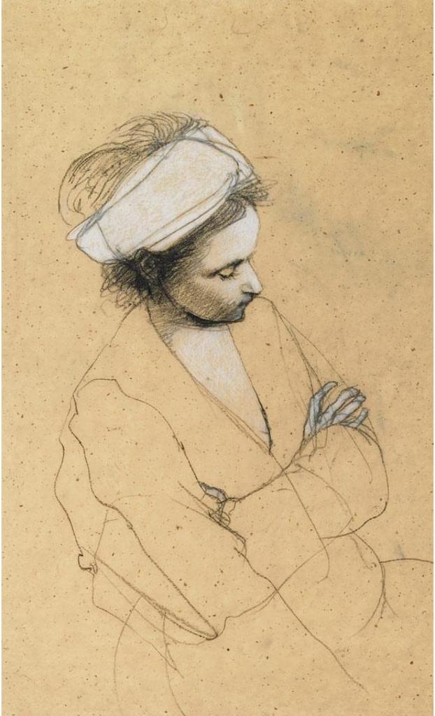 John Howard Gould (1929-2010) - Woman With Folded Arms