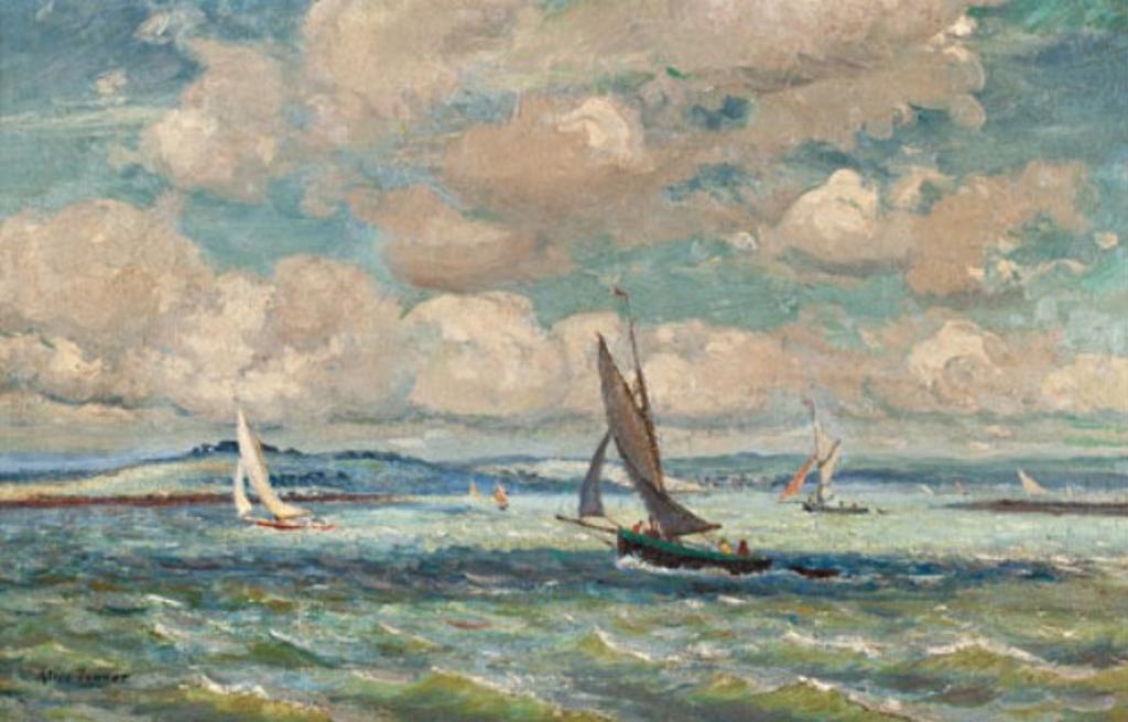 Alice Maud Fanner (1865-1930) - Sailing of the British Coast