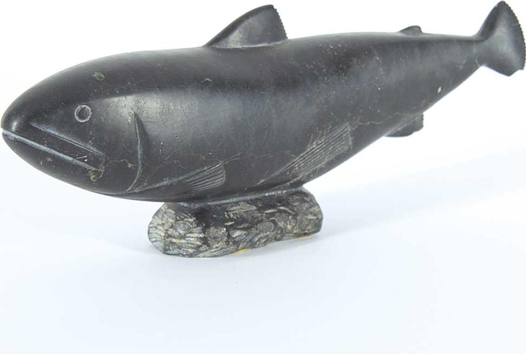 School [Barnabus Arnasungaaq] Inuit - Untitled - Black Fish