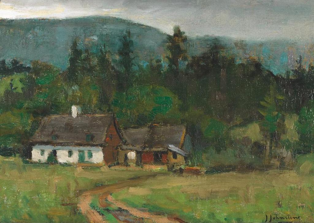 John Young Johnstone (1887-1930) - Quebec Farm House