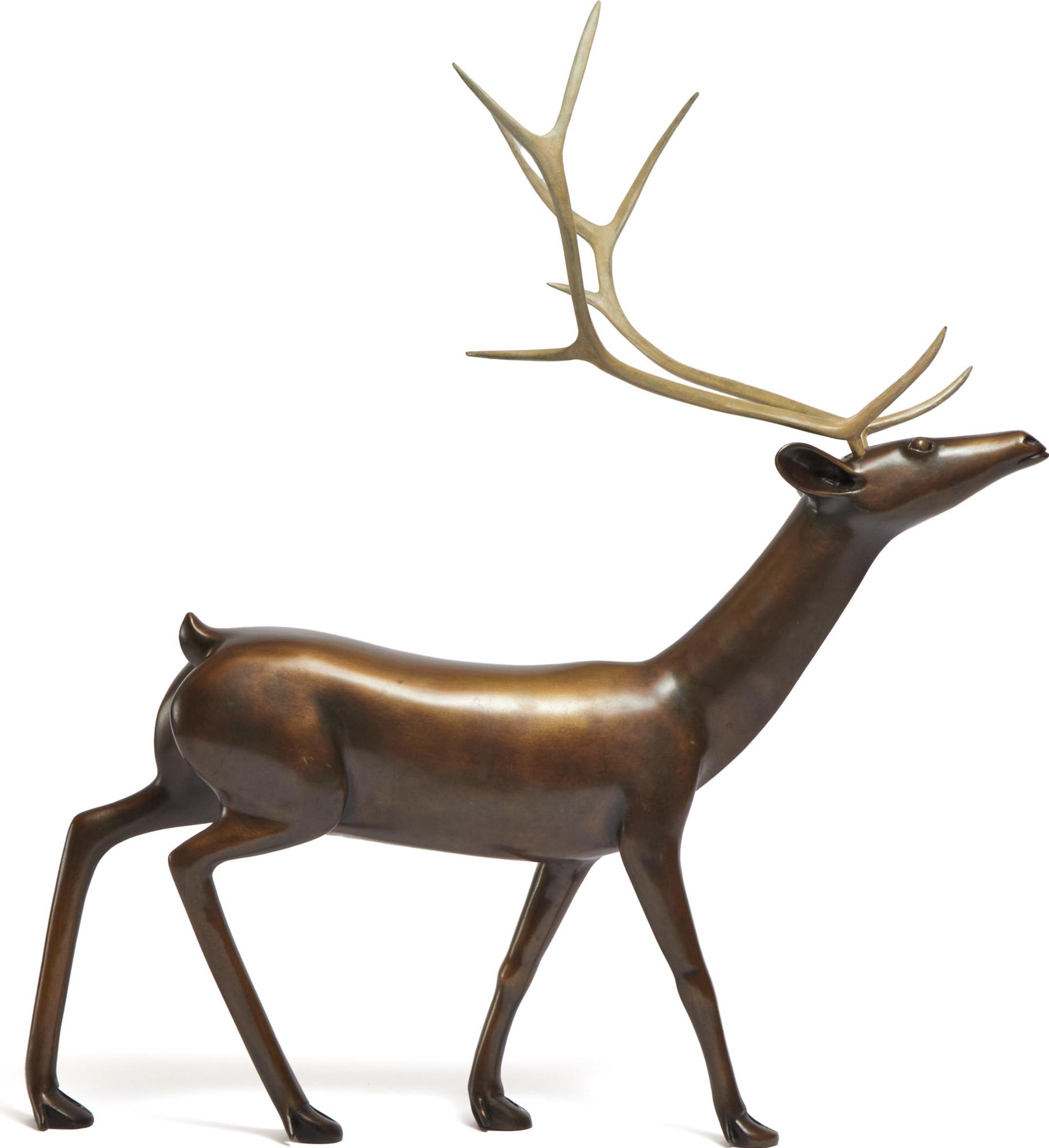 Osuitok Ipeelee (1923-2005) - Caribou, Ca. 1990s