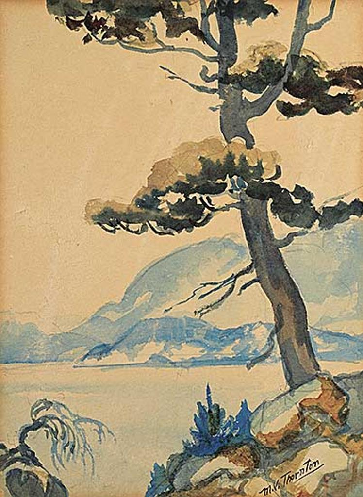 Mildred Valley Thornton (1890-1967) - Untitled - Coastal Tree