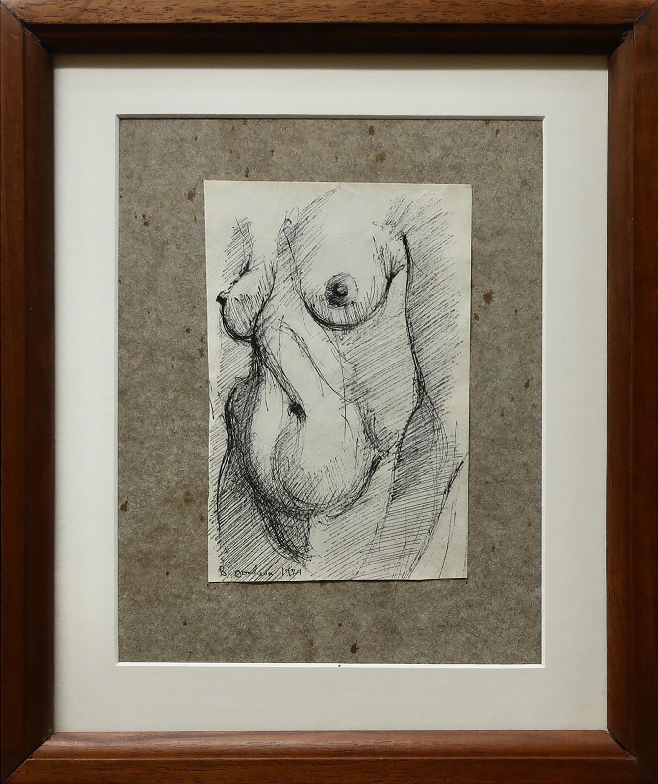 Betty Roodish Goodwin (1923-2008) - Nude Torso