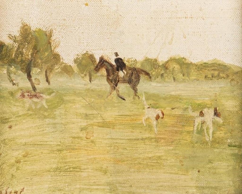 Gabriel Spat (1890-1967) - Fox Hunting