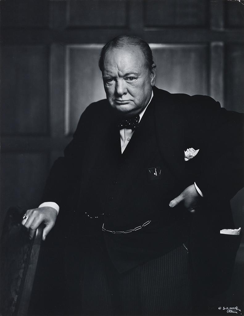 Yousuf Karsh (1908-2002) - Winston Churchill