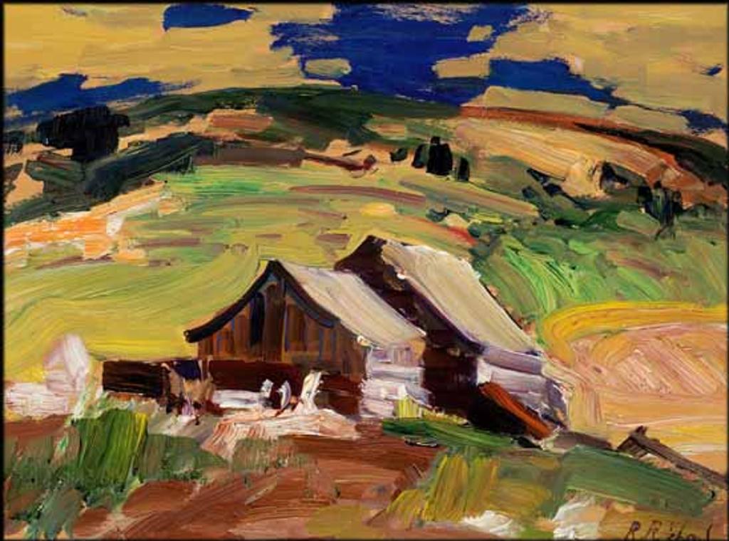 René Jean Richard (1895-1982) - Summer Landscape / Winter Landscape (verso)