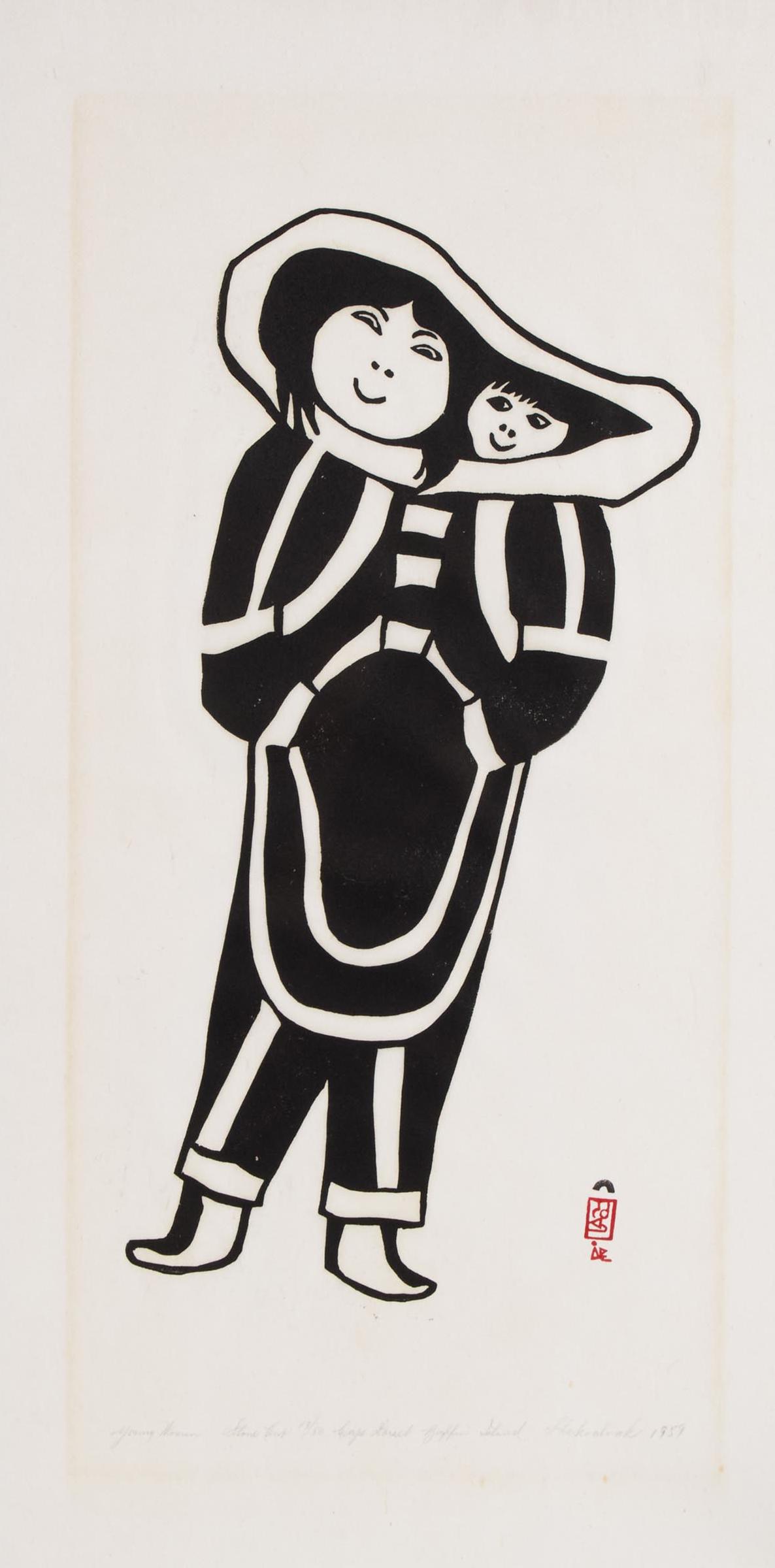 Shekoaloak (1940-1959) - Young Woman, 1959