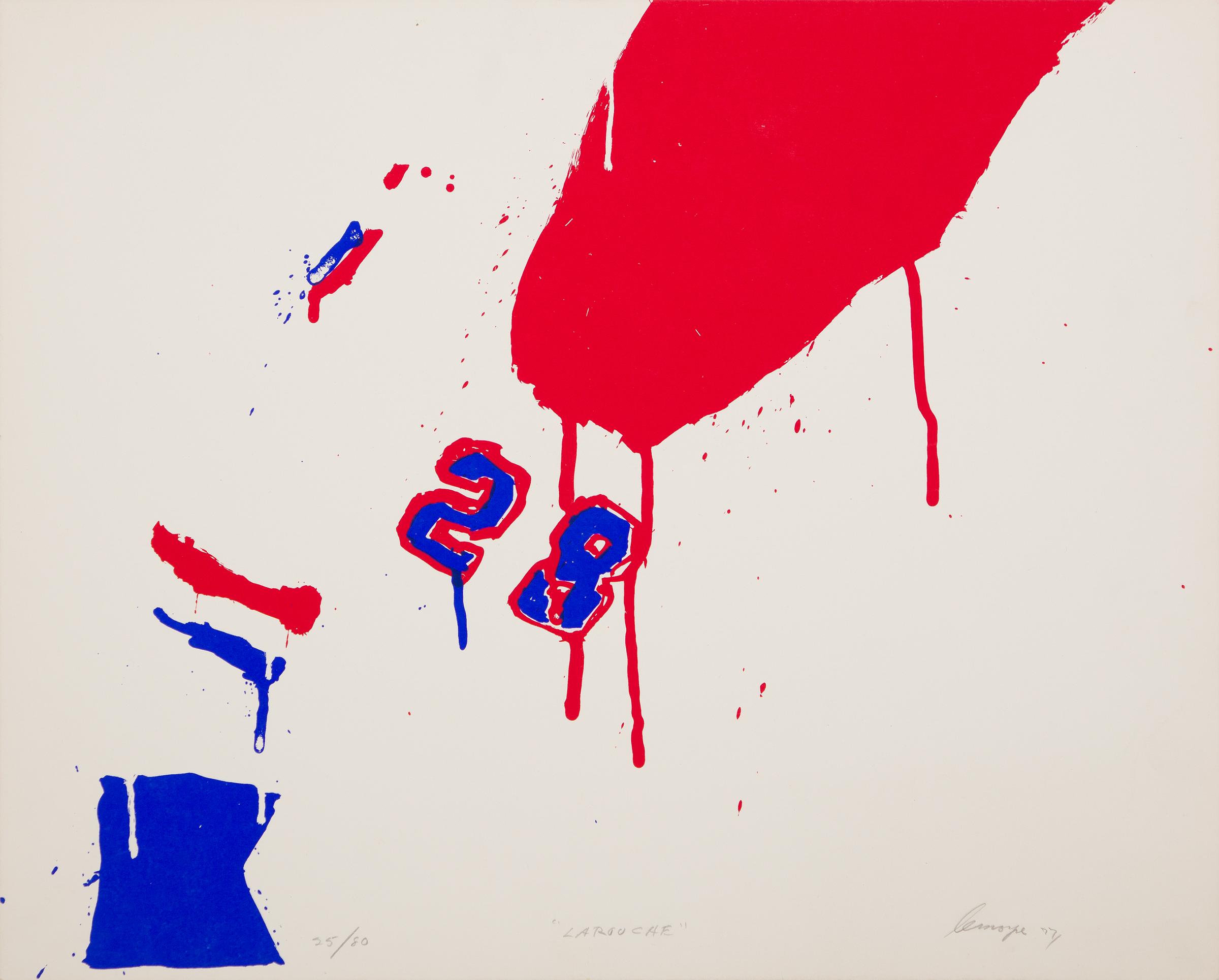 Serge Lemoyne (1941-1998) - Larouche, 1977