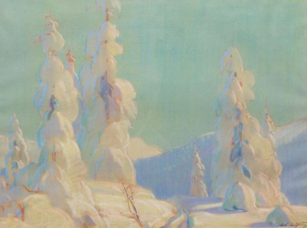 Alfred Crocker Leighton (1901-1965) - Winter Landscape