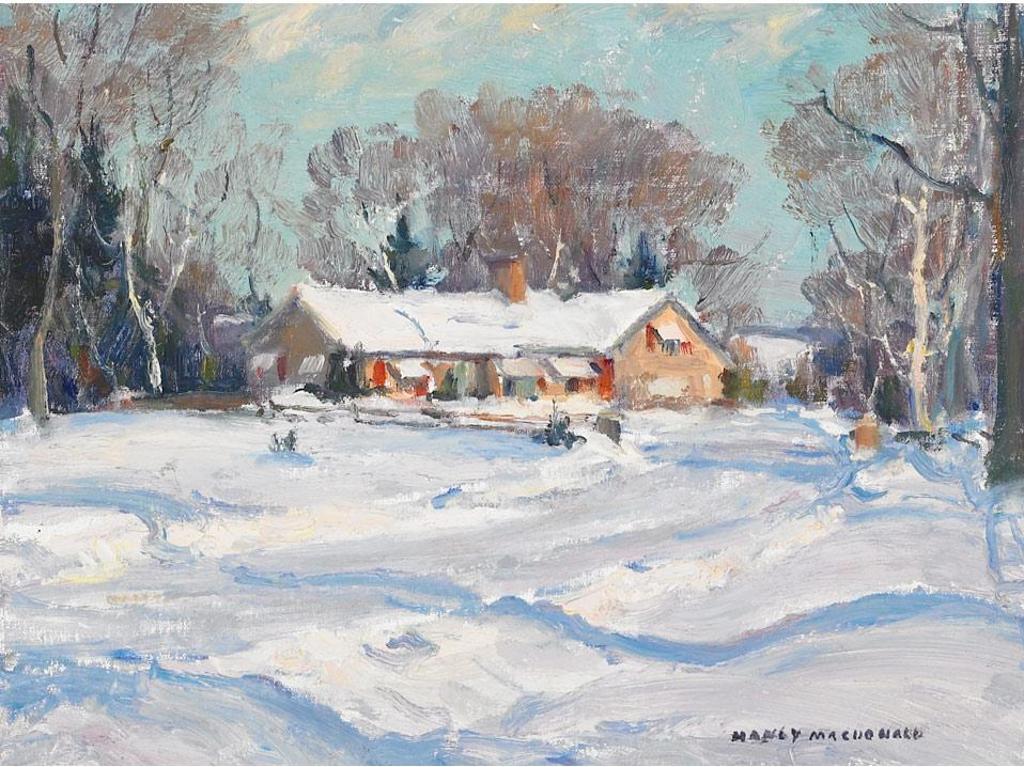 Manly Edward MacDonald (1889-1971) - Snow-Covered Landscape