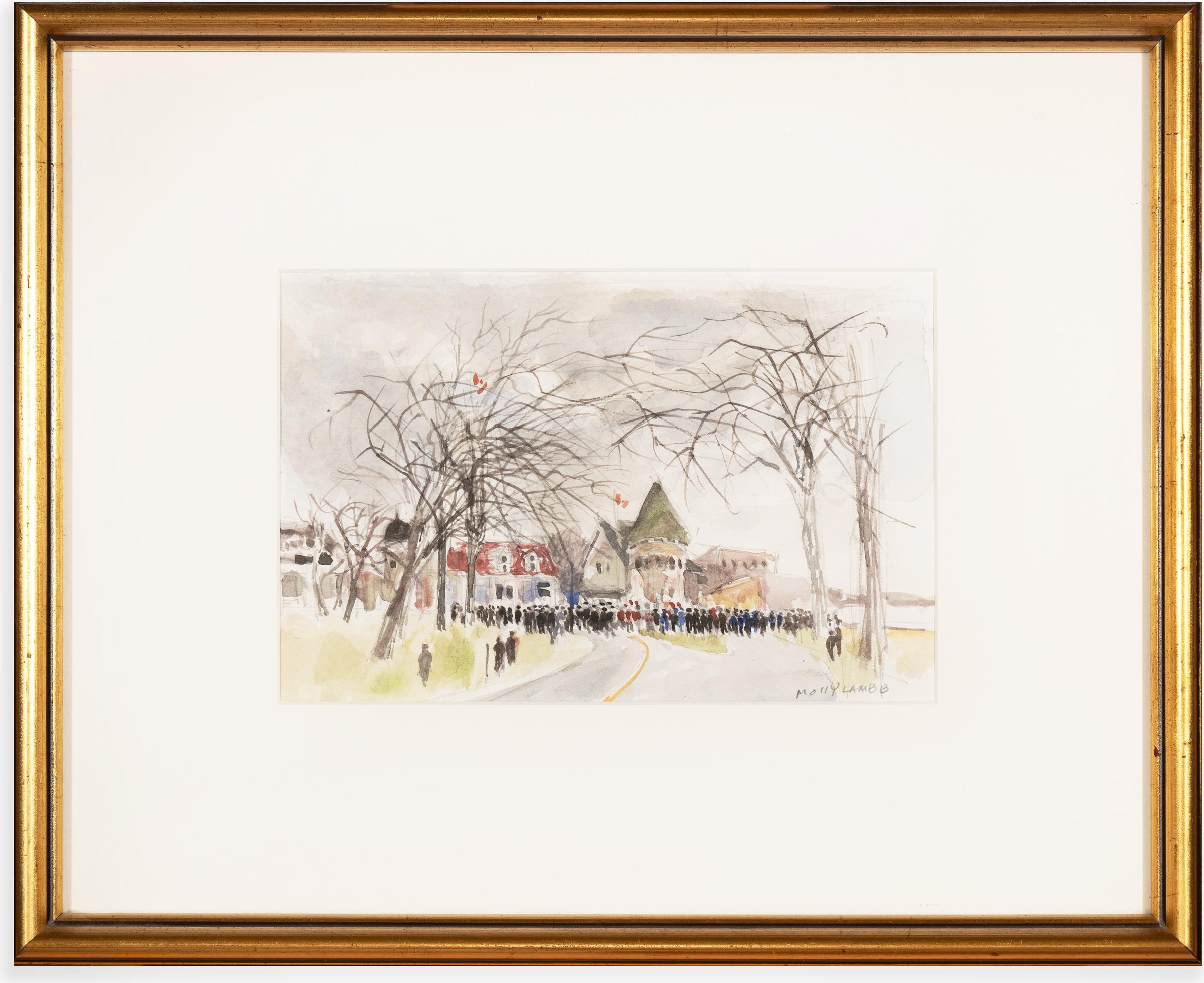 Molly Joan Lamb Bobak (1922-2014) - Remembrance Day