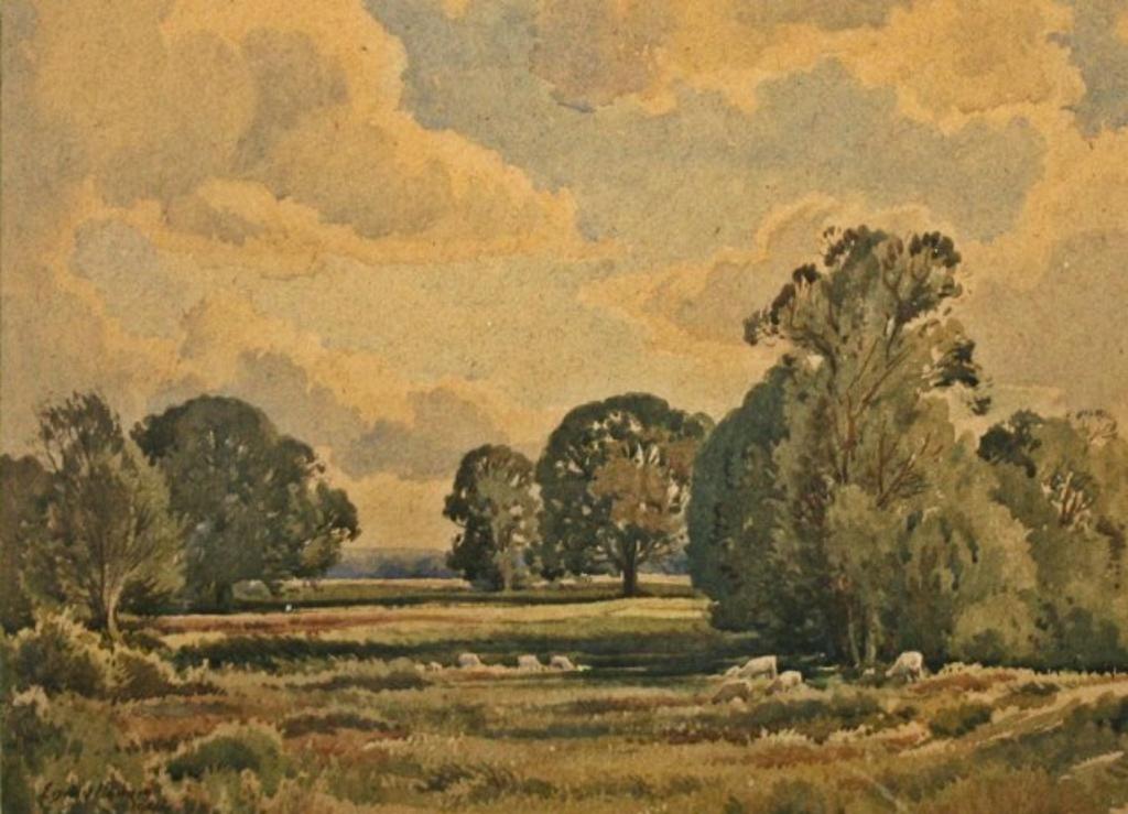 Edwin Harris - Pastoral Summer Landscape