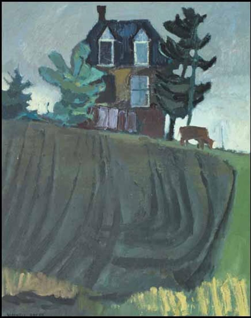 Maxwell Bennett Bates (1906-1980) - Farmhouse, Near Calgary